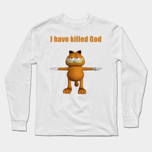 I have killed God - Funny Cartoon Characters Long Sleeve T-Shirt